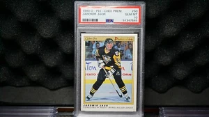 1990 OPC O-Pee-Chee #50 Jaromir Jagr RC Rookie PSA 10 GEM MINT Hockey Card RARA! - Foto 1 di 6