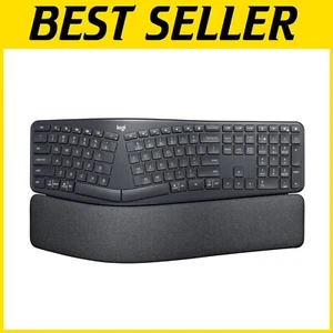 Wireless ERGO K860 Ergonomic Keyboard with Split Design & Wrist Rest Comfort - Picture 1 of 13