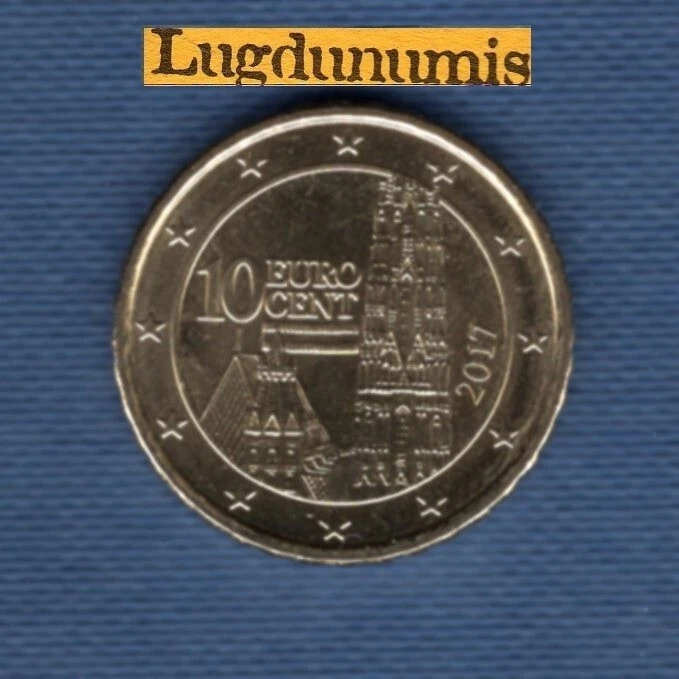 Autriche 2017 10 centimes d'euro SUP SPL Pièce neuve de rouleau - Austria - Photo 1/1