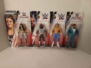 2024 Mattel WWE Main Event Lot 4 Mr T Honky Tonk Man Ted Dibiase Katana Chance - Picture 1 of 21