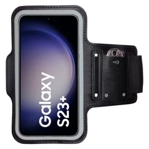 Bracelet pour Samsung Galaxy S23+ bracelet de sport sac de bras sac de sport housse de course - Photo 1/7