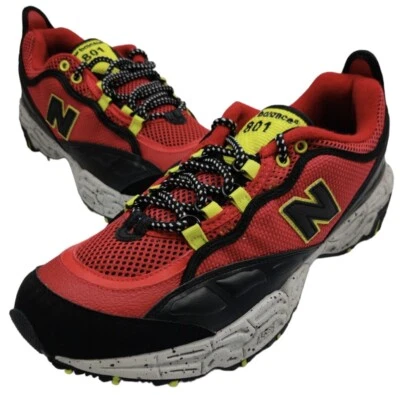 Zapatillas New Balance ML 801 GLE rojas y negras para hombre talla 11,5 D Foto 1 de 4