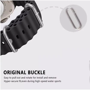 Zacisk klamry do paska oceanicznego Apple Watch Ultra 49mm 45mm 44mm 42mm, zamiennik - Zdjęcie 1 z 3
