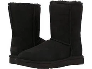 Neu im Karton UGG Classic Short II Damenstiefel schwarz - Bild 1 von 3