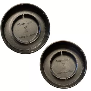 MAMIYA RB 88mm Mount Lens Cap Rear Lens Cap -Set of 2 -  USED - Picture 1 of 6