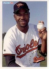 1994 Fleer Baltimore Orioles Baseball Card #18 Arthur Rhodes