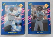 1990 Classic Blue Baseball Card Pick one