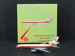 1:400 Gemini Jets II GJWOA502 Die-Cast World McDonnell Douglas DC-10-30 Aircraft - Picture 1 of 17