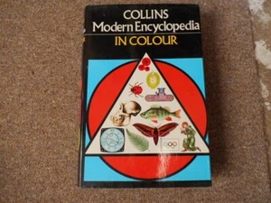 Collins Modern Encyclopedia In Colour, 1969 Vintage Illustrated Hardcover Book - Picture 1 of 10