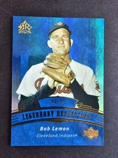 2005 Upper Deck Reflections - Legendary Reflections Blue #157 Bob Lemon 44/75