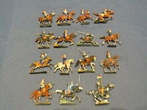Flat Tin - Zinnfiguren - 15 Horse Cuirassiers 1914/1918 - Picture 1 of 2
