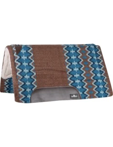 Classic Equine Western Saddle Pad Sensorflex Wool Shock Absorb CSWFP - Picture 1 of 8