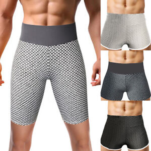 Man's Sports Training Running Compression Body Shaper Workout Shorts Gym Pants