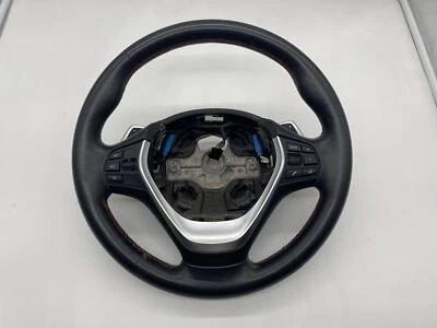 2018-2020 宝马 430i 440i 方向盘黑色皮革 4 门红色针原始设备制造商 — 第 1/4 张图片