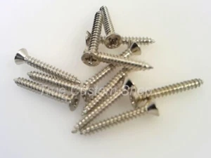True Custom Shop® 1/2" Nickel Short Humbucker Mounting Ring Screws for Gibson - Picture 1 of 2