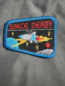 Space Derby Patch BSA? 3" ca. - Bild 1 von 4