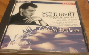 Michel Dalberto Schubert Piano Sonatas Complete Vol 6 CD Japanese Pressing Denon - Picture 1 of 3