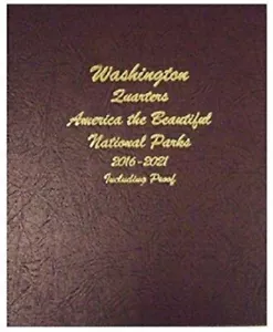 Dansco Album 8147 National Parks Quarters w/ Proofs 2016-2021 Coins Storage NEW - Picture 1 of 7