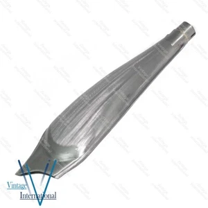 For BSA Bantam D1 125cc Silencer Exhaust Steel 1949 Raw Steel New - Bild 1 von 7