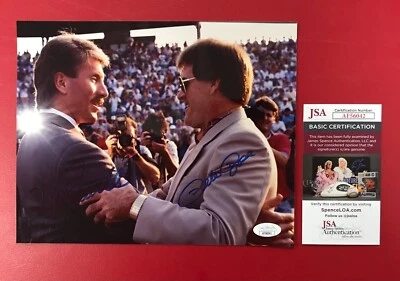 Pete Rose & Mike Schmidt Signed Color Photograph JSA Certified Phillies AUTOS! - Image 1 of 4