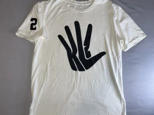 Air Jordan Kawhi Lenoard The Claw White T Shirt Medium RARE - Picture 1 of 10