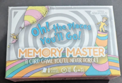 Oh! the Places You'll Go! Memory Master Card Game Dr. Suess - Image 1 of 2