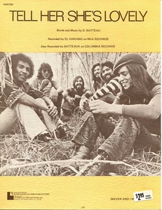 Noten von 1973 ~ TELL HER SHE’S LOVELY ~ El Chicano, Batteaux ~ NEU Vintage! - Bild 1 von 1