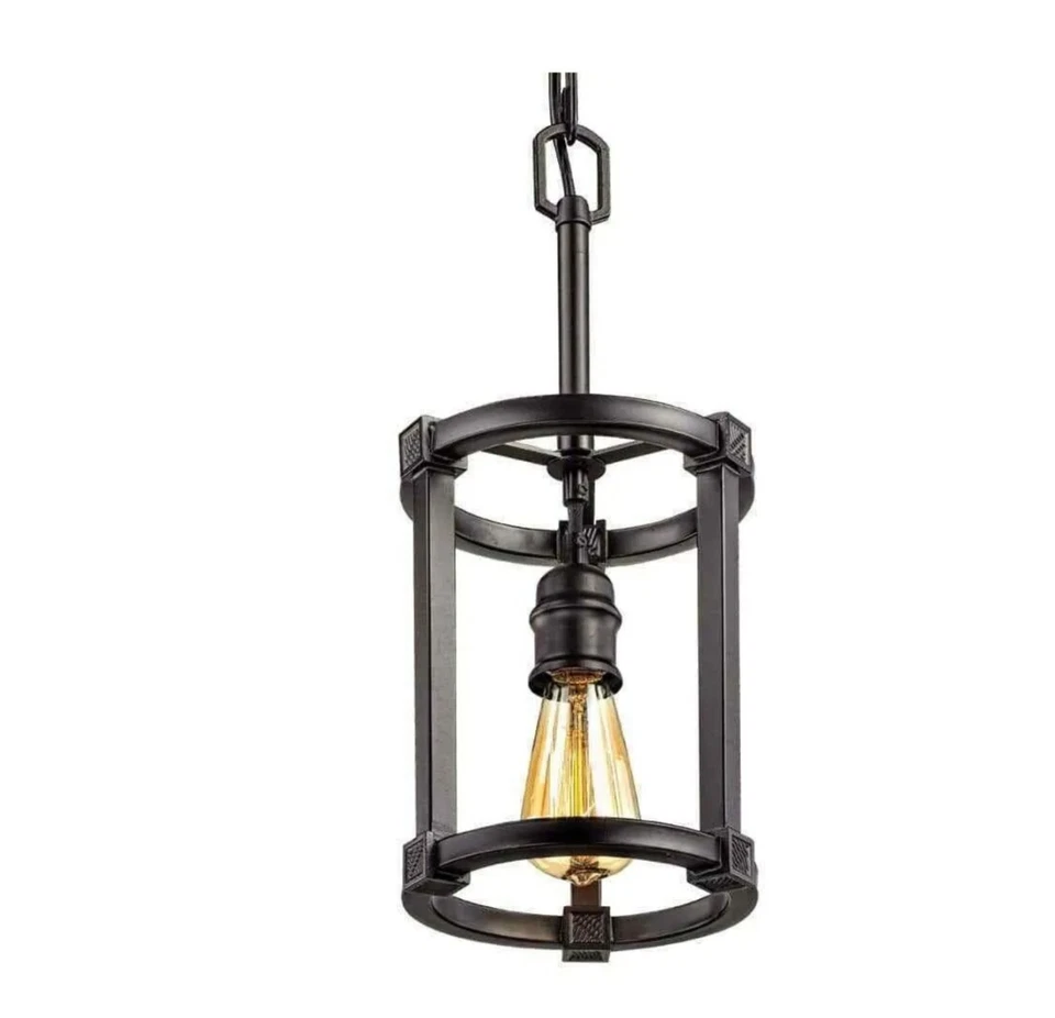 Home Decorators Collection Romaro Row 1-light Aged Bronze Pendant