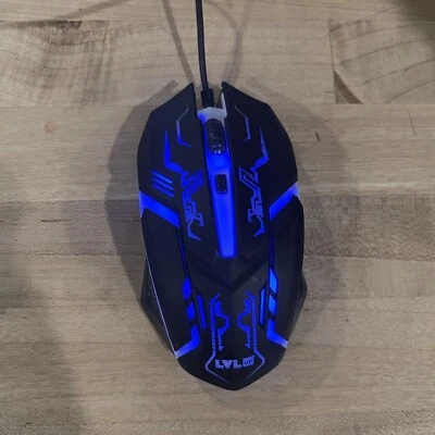 LVLUP LU737 Pro Gmng Ms , Gaming Mouse (Colored), Lighting mouse  - Image 1 of 4