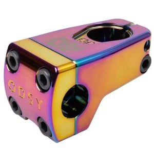 ODYSSEY BMX CFL v3 BICYCLE STEM OIL SLICK JET FUEL 40th ANNIVERSARY - Picture 1 of 3