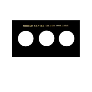Capital Plastics Histórico Juego de 3 Ranuras Tipo Dólar de Plata Losa (Morgan/Paz) - Imagen 1 de 2