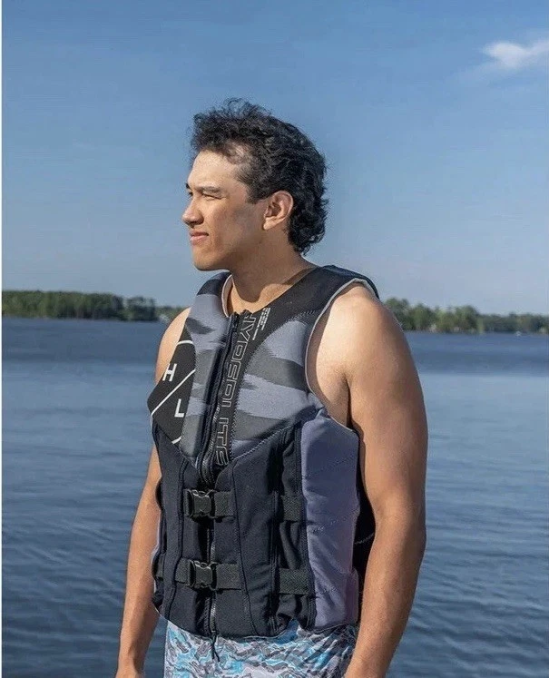 Chaleco Salvavidas Adulto, Talla Grande, Chaleco, Flexible, Hyperlite, Negro  Foto 1 de 3