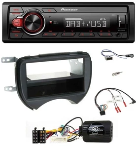 Pioneer MP3 1DIN DAB USB Lenkrad Autoradio für Nissan Micra 10-13 schwarz - Bild 1 von 12