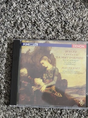 Berlioz Cantatas La Mort d Orphee Scene Heroique CD Jean Fournet Denon 1988 - Image 1 of 2