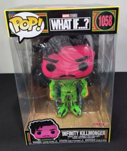 Funko Pop! Vinyl Jumbo 10": Marvel - Infinity Killmonger (Black Light) (Jumbo) - - Picture 1 of 6