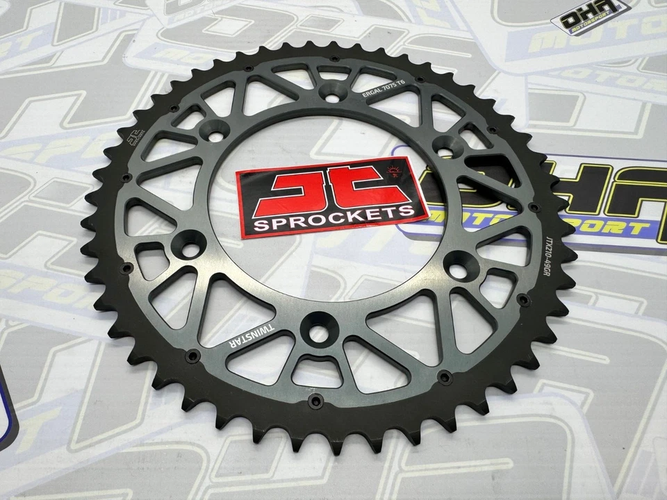 Piñón trasero JT TWINSTAR TwinRing MX para Honda CRF250RX CRF250 RX 2017-2024 49T Foto 1 de 1