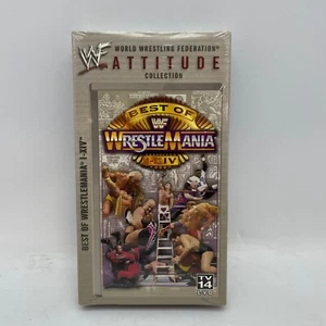 WWF Best of Wrestlemania I-XIV Attitude Collection SEALED MINT NEVER PLAYED - Picture 1 of 3