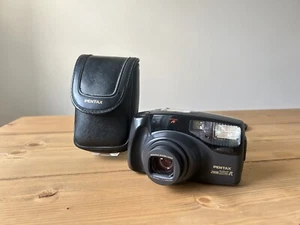 Pentax Zoom 105 R 38-105mm 35mm Auto Focus Film Camera with Original Case - Picture 1 of 16