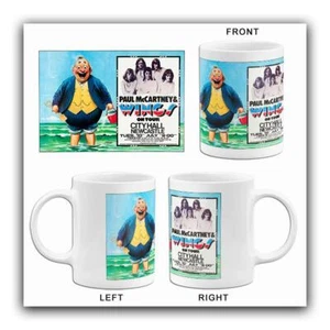 Paul McCartney & Wings - City Hall Newcastle - 1973 - Concert Mug - Picture 1 of 3