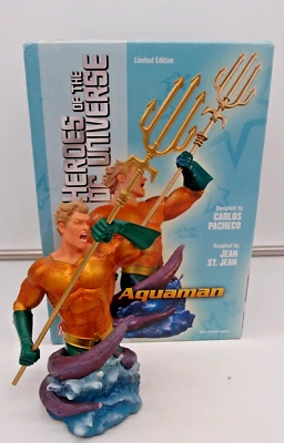 Busto Aquaman Heroes Of The DC Universe (DC Direct, 2009, Ltd. Ed.) - Imagem 1 de 4