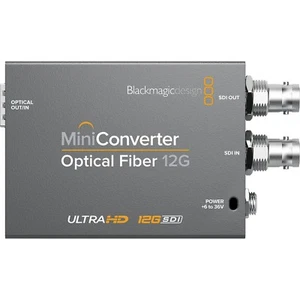 Blackmagic Mini Converter Optical Fiber 12G - Foto 1 di 1