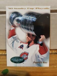 PATRICK ROY 1993 Parkhurst #510 '93 Stanley Cup Playoffs Montreal Canadiens 