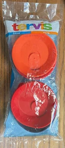 Tervis ~ 24 oz Mug Lids ~ 4 Pack ~ Red/Orange/Fuchsia/Navy ~ Brand New ~ Sealed - Picture 1 of 3