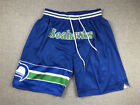 Unisex Adults Seattle Seahawks Usa Football Shorts Stitched S-3Xl