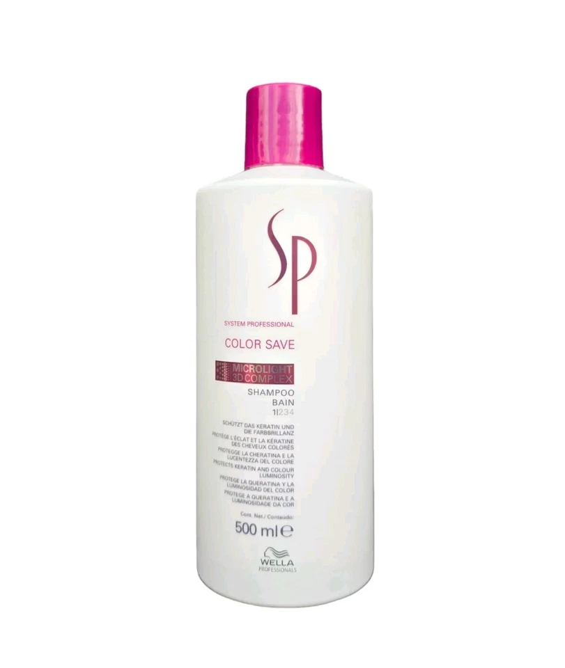 Wella/SP Color Save Shampoo Bain1 500ml/Haarpflege/Coloration  - Bild 1 von 1