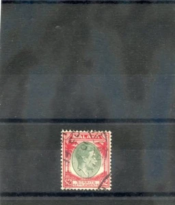 STRAITS SETTLEMENTS Sc 251 (SG 291) en muy buen estado usado 1938 $2 verde y escarlata $32 - Imagen 1 de 1