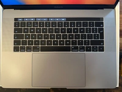 Apple MacBook Pro 15" A1707 - 2.8GHz/16GB/Radeon Pro 555/256GB SSD - Space Grey - Image 1 of 4