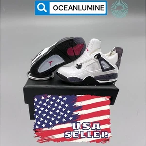 Best Quality Jordan 3D Mini Sneaker Keychain, Shoe Box, Display Box Option - Picture 1 of 6