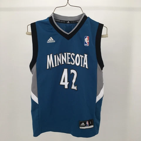 Adidas NBA Minnesota Timberwolves Love #42 Basketball Jersey Youth Small 8 Blue Cover