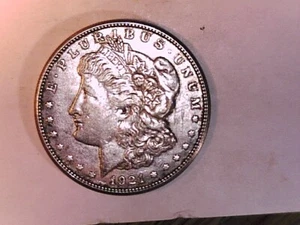 U S 1921 S MORGAN Silver Dollar Choice Extra FINE - Picture 1 of 4